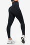 Black Lunge Scrunch Leggings - for dame - Famme - Leggings