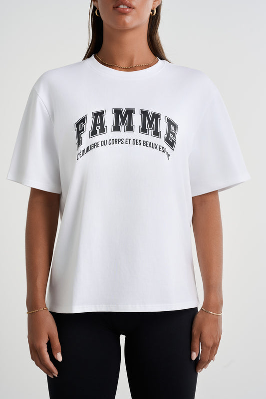 Équilibre Oversized T-Shirt - for dame - Famme - T-Shirt